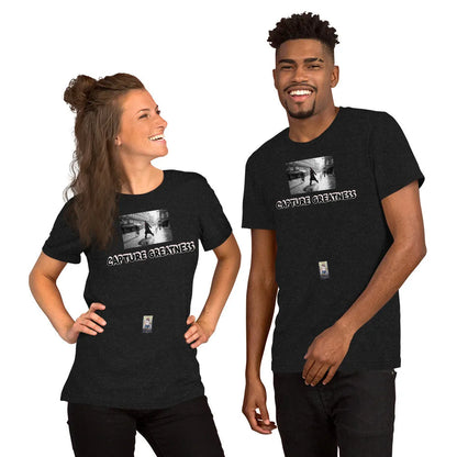 Photo#2 Unisex t-shirt in Black Heather – Vorderansicht