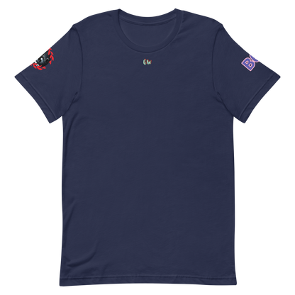 GymT unisex T-Shirt, Navy, kleines Brustlogo