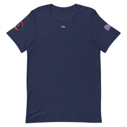 GymT unisex T-Shirt, Navy, kleines Brustlogo