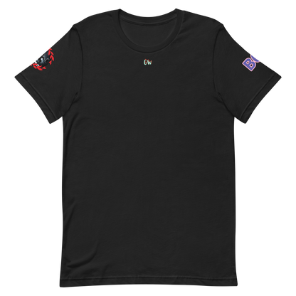 GymT unisex T-Shirt, Vintage Black, kleines Brustlogo