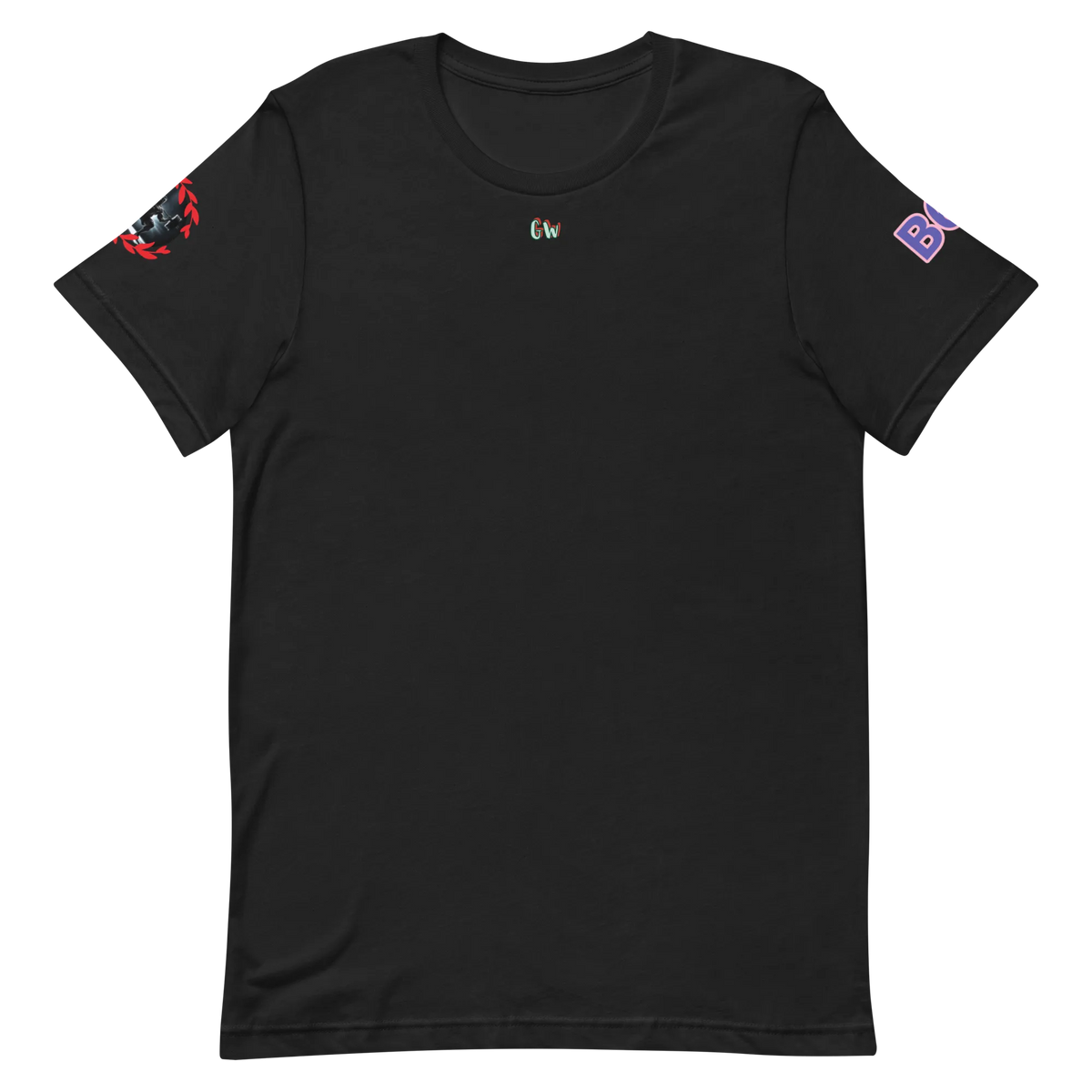 GymT unisex T-Shirt, Vintage Black, kleines Brustlogo