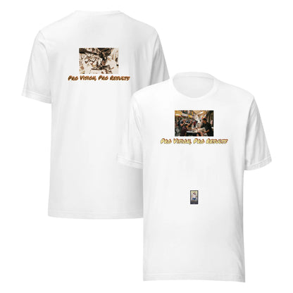 Photo#4 Unisex t-shirt in Weiß – Vorderansicht